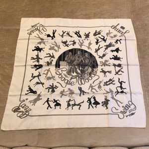 Hermès boogie woogie silk scarf